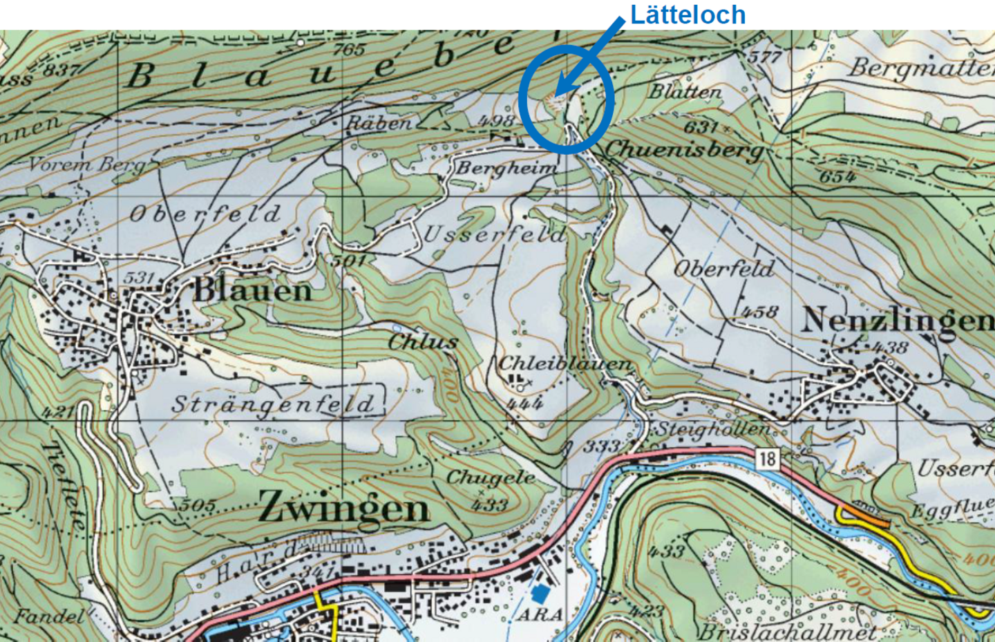 Schutzgebiet Lätteloch